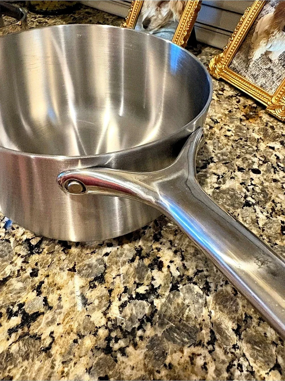 Caraway 3 Qt Sauce Pan Stainless Steel with Lid